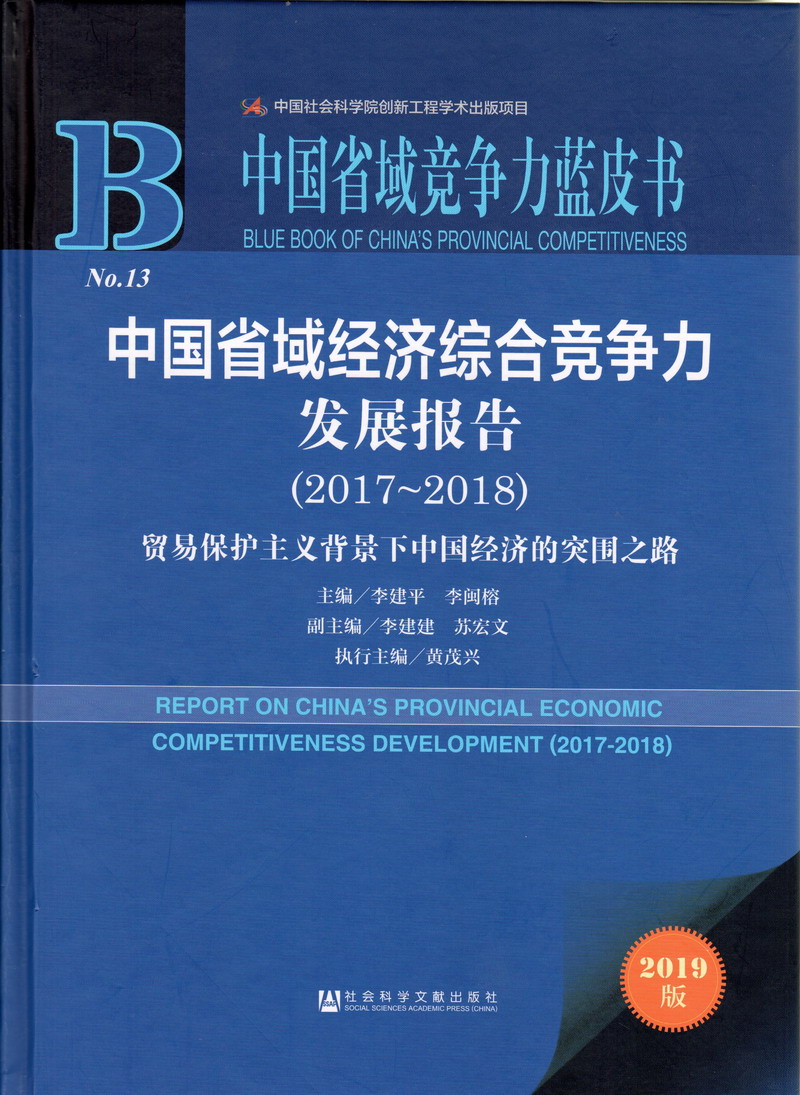 体操服阴流水中国省域经济综合竞争力发展报告（2017-2018）